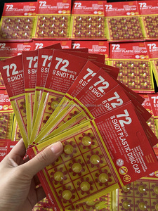 Popolare Pistola Giocattolo C005 a 8 Colpi con Effetti Misti e Scintille, Anello in Plastica a Forma di Cappello da <span class=keywords><strong>Cowboy</strong></span> - Product Image 1