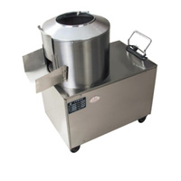 Machine à éplucher et à trancher automatique industrielle pour le lavage des pommes de terre