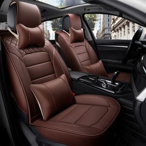 Nouvelles housses de siège auto roses mignonnes, design moderne, accessoires de décoration intérieure pour voiture, ensemble complet universel - Product Image 5