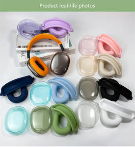 Funda de TPU de silicona suave para <span class=keywords><strong>Apple</strong></span> <span class=keywords><strong>Airpods</strong></span> Max, funda protectora a prueba de golpes para <span class=keywords><strong>Airpods</strong></span>, auriculares inalámbricos, bolsa de auriculares, accesorios - Product Image 3