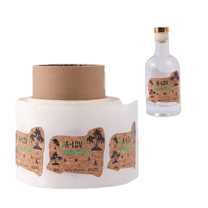 Etiqueta de Botella de <span class=keywords><strong>Vino</strong></span> de Roble <span class=keywords><strong>con</strong></span> Impresión Personalizada, Etiqueta de <span class=keywords><strong>Vino</strong></span> de Lujo <span class=keywords><strong>con</strong></span> Relieve, Acabado Brillante y Protección UV, <span class=keywords><strong>con</strong></span> Estampado Dorado - Product Image 3