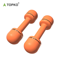 Haltères réglables pour femmes TOPKO en gros, exercices pour les bras, musculation des bras, yoga, exercices de fitness, mini haltères pour la maison