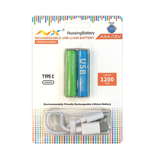 玩具电动工具遥控器1.5v AAA可充电锂电池Usb C型可充电AAA电池 - Product Image 4