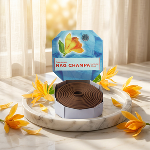 Bobines d'encens indonésiennes écologiques parfumées à la fleur de Champaca, douces et parfumées, à l'arôme longue durée pour la relaxation à domicile - Product Image 1