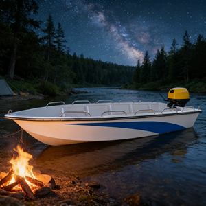 OEM Fishing Boat Fiberglass Boat 7 Meter - Classic Design for <strong>Coastal</strong> Tours &amp; Family Fishing - Product Image 3