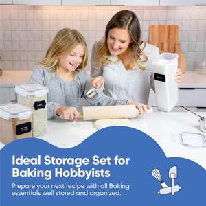 24-Piece Organic Kitchen Storage <b>Containers</b> Single-Tier Transparent Airtight BPA-Free Microwavable Eco-Friendly PP <b>Square</b> Boxes - Product Image 4