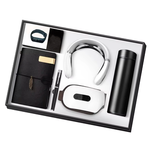 Regalos IStapromo, Juegos de Regalo VIP de Navidad, Masajeador de Ojos, Pulsera Inteligente, Bolígrafo de Masaje de Cuello, Cuaderno A6, Juego de Regalo Saludable para Personas Mayores - Product Image 1