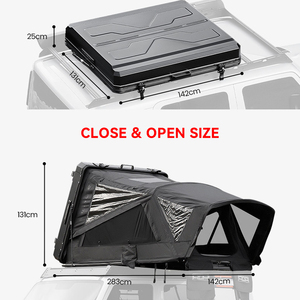 ADA OVERLAND Rooftop <b>Tent</b> Hard New Hot Selling Model with Ladder for 4x4 Outdoor Camping Truck - Product Image 4