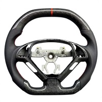 Volant sport en fibre de carbone véritable, remplacement direct OEM pour Infinit/i G37 G35 berline coupé 2007-2013