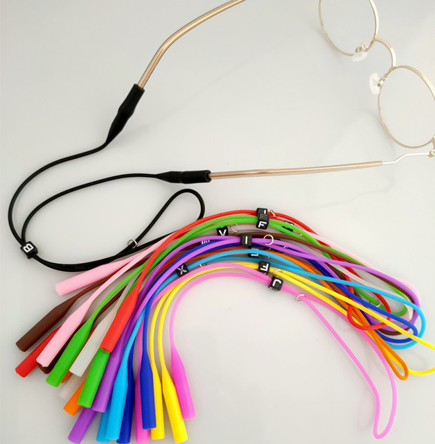 High Quality Holder Glasses Chain Lanyard Adjustable Silicone Sunglasses Strap