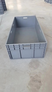 包装用1200x600x600mmヘビーデューティEUクレートPPプラスチックソリッドボックススタイル長方形形状 - Product Image 6