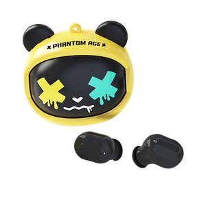 Hot Selling Schattige Tws Draadloze <span class=keywords><strong>Cartoon</strong></span> Fashion Design Roterende Kleurrijke Mode In-Ear Sport G05 Face Saturing Oordopjes - Product Image 2