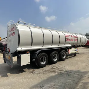 Tri-As 30000 Liter 50000 Liter Afmetingen Geïsoleerde Benzinetank Olie Brandstoftanker Vrachtwagen Oplegger Te Koop In Dubai