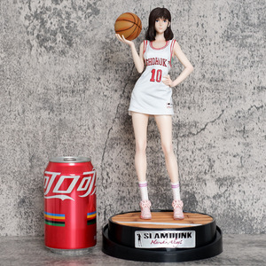 Figuras de Anime Slam Dunk, Estatua de Manga Japonesa, Figura de PVC, Modelo de Juguete, Mitsui Hisashi, Figuras GK, Haruko <span class=keywords><strong>Akagi</strong></span>, Estatua de Anime - Product Image 4
