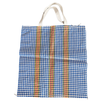 Prix usine multicolore petite stratification polypropylène/pp tissé/raphia sac à provisions/sac/sacos avec poignée exportés au Pérou