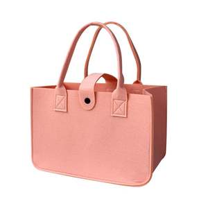 Bolsas de Compras de Fieltro con Logotipo Personalizado, Modernas y Sencillas, Tendencias Nacionales para Regalos Festivos y Recuerdos Corporativos - Product Image 1