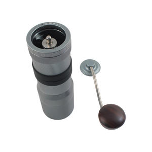 Moulin à café léger en aluminium pour la maison, les voyages et le bureau, moulin à café manuel portable pour expresso - Product Image 2