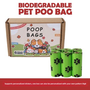 Bolsas Biodegradables para Desechos de Mascotas, Personalizadas y Ecológicas, para Excrementos de Perro, Aromatizadas y Reforzadas, Venta al Por Mayor - Product Image 3