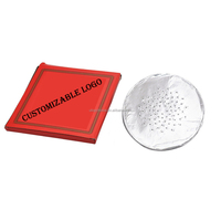 Papier d'aluminium perforé 20 microns pour charbon de chicha, avec logo personnalisé en relief, pour narguilé et chicha