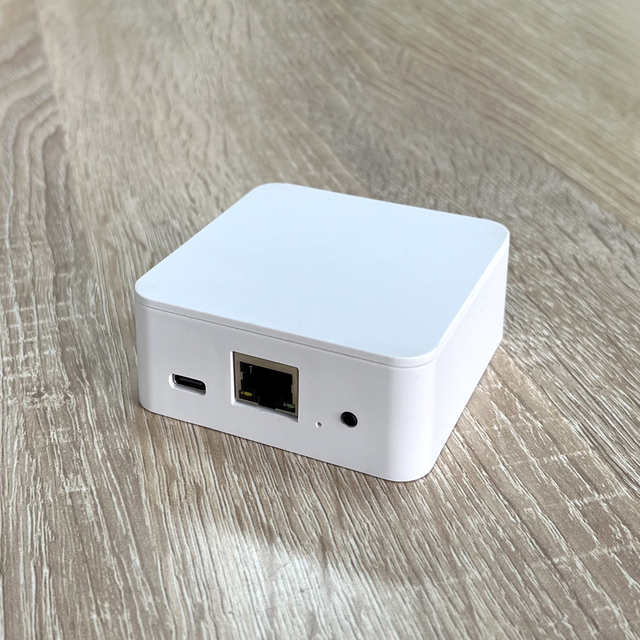 P-Box WiFi Smart Gateway 433MHz RF to Ethernet Bridge for Motorized Roller Blind Alexa Google Assistant Compatible