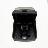 Piège à souris automatique d'intérieur en plastique, dispositif de lutte contre les rongeurs domestiques avec cage répulsive, attrape-souris facile