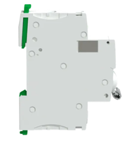 Disjoncteur Schneider MCB Acti9 Pro IC65L DC 1P C16A A94HDC116 20kA/10kA/6kA 0.5A-63A DC110/220/250V Courbe B/C/D PA66 Li