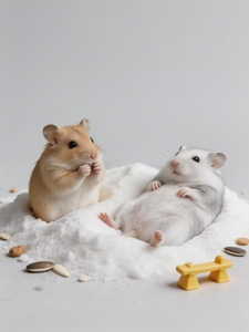 Arena de Baño para Hámster y Chinchilla DongnaiPETS 100% Natural y Ecológica, Libre de Polvo, en Forma de Tiras, Altamente Absorbente, Extra Desechable - Product Image 6