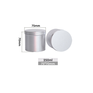 Envase de Aluminio de 250 ml de Grado Alimenticio al por Mayor para Cápsulas Probióticas, Botella para Pastillas con Logotipo Personalizado - Product Image 2