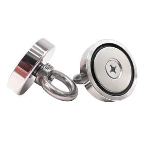 Magnetpro dây giày nam châm 80 kg lực lượng đường kính 48 mm nồi nam châm neodymium nam châm với nâng vòng cho ngành công nghiệp và khoa học - Product Image 2