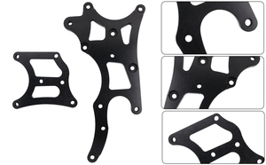 Soporte de Alternador y Dirección Asistida AOSU para Chevrolet LQ4 LQ9 LY5 4.8L 5.3L 6.0L LS Swap, de Aluminio Billet CNC, Atornillable ENM044-BK - Product Image 6