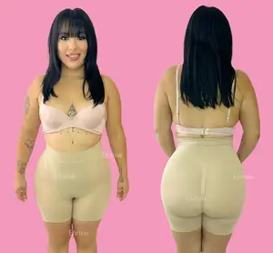 Liền mạch faja quần short fajas colombianas nén cao giảm béo sau sinh đầy đủ cơ thể Shaper eo huấn luyện viên bài hút mỡ