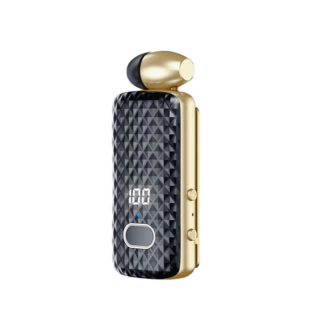 F588 Wireless HD Stereo Telephone Headset Business Earbuds with ENC Microphone for Clear Calls for Driving