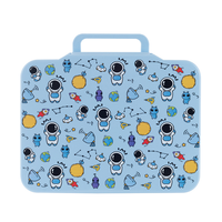 Boîte à lunch pour enfants en plastique, boîte bento à 5 compartiments
