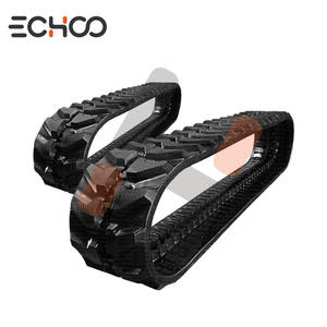 Rubberbanden voor <span class=keywords><strong>Hitachi</strong></span> EX30-2 EX25-2 EX35-2 minigraafmachine onderwagen onderdelen fabrikant natuurlijk <span class=keywords><strong>rubber</strong></span> - Product Image 2