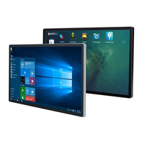 Monitor Layar Sentuh IPS Kontras Tinggi Seri HD dengan Dudukan VESA untuk Kios Display di Supermarket, Pembayaran Mandiri, dan Pendaftaran Pengunjung
