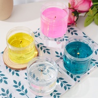 Blaue Ozean-Duftkerze aus Gelee-Gel-Wachs, Handgefertigte Luxus-Kristall-Seestern-Muschel, Perfektes Weihnachts- und Abschlussgeschenk für Freunde
