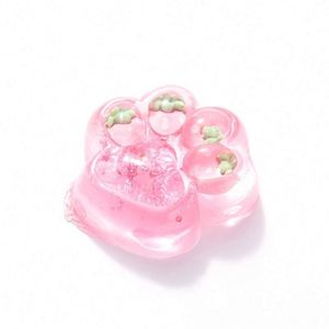 New Trendy Kawaii Paws Food Rebound Silicone Taba <b>Squishy</b> Factory Direct TPR Paw Unique Crystal Fruit <b>Squishy</b> for Sale Gift - Product Image 5