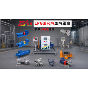 ปั๊มไฮดรอลิกแบบลูกสูบใบพัดเหล็กหล่อ Zhisheng LPG สำหรับระบบเติมก๊าซ - Product Image 2