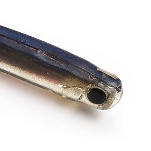 Eco-friendly PVC 3D paddle tail bait hollow body lure tubes gioco esca in gomma morbida - Product Image 1