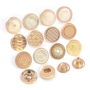 High Quality Pattern logo Zinc Alloy 12mm <b>Press</b> Metal Snap <b>Buttons</b> Shirt <b>Buttons</b> - Product Image 1