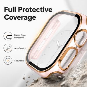 <span class=keywords><strong>Coque</strong></span> de montre CS002 multicolores électroplaquées en PC avec film de protection en verre intégré, antichoc, 46 <span class=keywords><strong>mm</strong></span>, 42 <span class=keywords><strong>mm</strong></span>, 49 <span class=keywords><strong>mm</strong></span>, pour <span class=keywords><strong>Apple</strong></span> <span class=keywords><strong>Watch</strong></span> Series 10, 9, 8 - Product Image 6