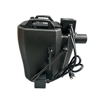 Machine à brouillard à glace carbonique métallique 3500W, réservoir d'eau 7,5L, pour scènes, mariages, fêtes, KTV, spectacles, contrôle manuel, générateur de brouillard au sol