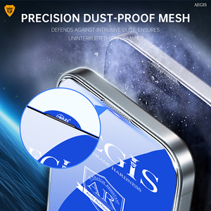واقي شاشة زجاجي مقوى Mietubl 3X AR Aegis فائق النحافة بحافة حريرية، شفافية عالية مع شبكة مضادة للغبار لهاتف سامسونج S25 ألترا - Product Image 3