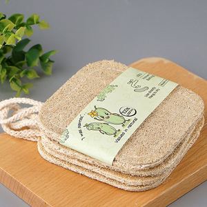 Esponjas de Luffa 100% Naturales, Biodegradables y Orgánicas para Lavar Platos, Exfoliar en el Baño y Limpiar la Cocina - Product Image 3