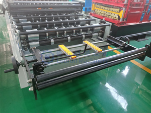 Ligne de production de tôles trapézoïdales de haute précision 686, machine de formage à froid automatique pour toitures métalliques - Product Image 6