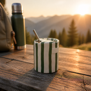<span class=keywords><strong>Taza</strong></span> <span class=keywords><strong>de</strong></span> Viaje <span class=keywords><strong>de</strong></span> Cerámica a Rayas al por Mayor, Vaso Pintado a Mano, <span class=keywords><strong>Taza</strong></span> <span class=keywords><strong>de</strong></span> Café <span class=keywords><strong>de</strong></span> 12oz con Tapa, Regalo del Día <span class=keywords><strong>de</strong></span> la Madre <span class=keywords><strong>para</strong></span> Ella, Logotipo Personalizado - Product Image 3