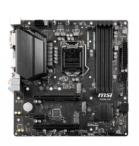เมนบอร์ด Z390M-S01 M-ATX รองรับซีพียูรุ่นที่ 9 9600K 9700K 9900K Z390 LGA 1151 - Product Image 1