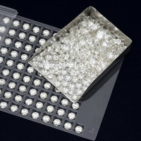 Diamant de laboratoire cultivé CVD HPHT 1 mm 2 mm rond taille brillant clarté VS certifié IGI diamant poli prix par carat Madonna L-103
