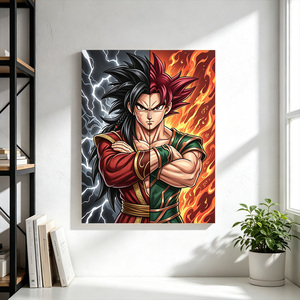 Hochwertiges Plastik 30*40 cm Japanisches Wechselbild-<span class=keywords><strong>Poster</strong></span> mit 3D-Lentikulardruck für Anime-Fans und Wanddekoration - Product Image 4
