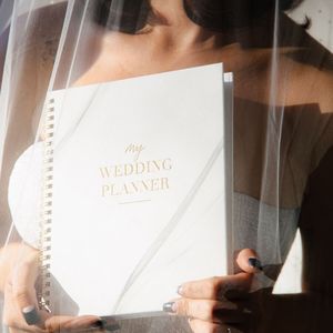 Alta calidad de impresión personalizada cuaderno espiral al por mayor planificador de bodas - Product Image 4